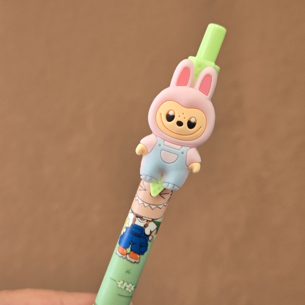 🍒🍒 Labubu The Monster Pen With Grip